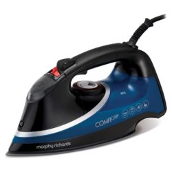 Morphy Richards 303107 Comfigrip Steam Iron in Black & Blue